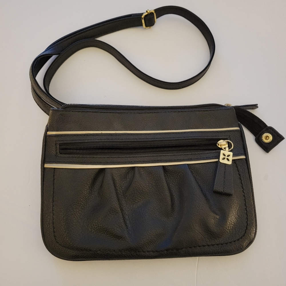 Relic black and gold cross body/shoulder bag